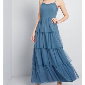 Heavenly Haute Tiered Maxi Dress *worn once*